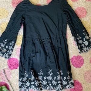 Gap Kids 3/4 Dark Grey Dress